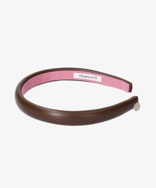 Chapeau d' O(シャポードオー)の「Chapeau d' O PinkRibbon Headband / シャポードオー(カチューシャ・レディース・ブラック/ブラウン・FREE)」の7枚目の写真