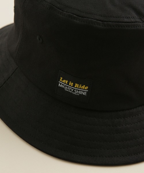LET IT RIDE(レットイットライド)の「LET IT RIDE × MIGHTY SHINE/ロゴ バケットハット(ハット・メンズ・ホワイト/ブラック・FREE)」の7枚目の写真