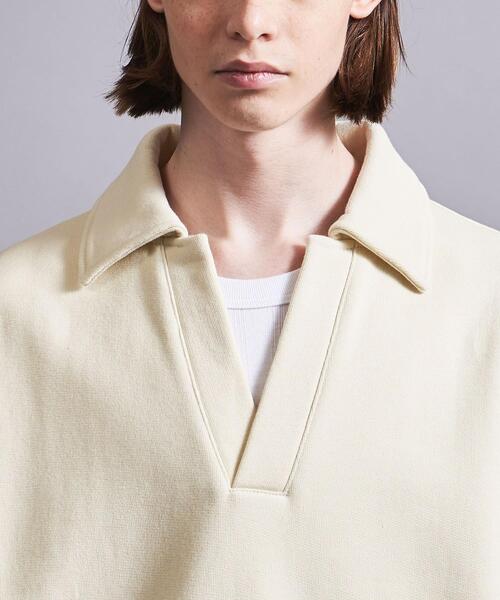 MONKEY TIME（モンキータイム）の「＜monkey time＞ F/TRY SKIPPER PL/スウェット（スウェット・メンズ・ブラウン/ナチュラル・S/M/L/XL）」の6枚目の写真