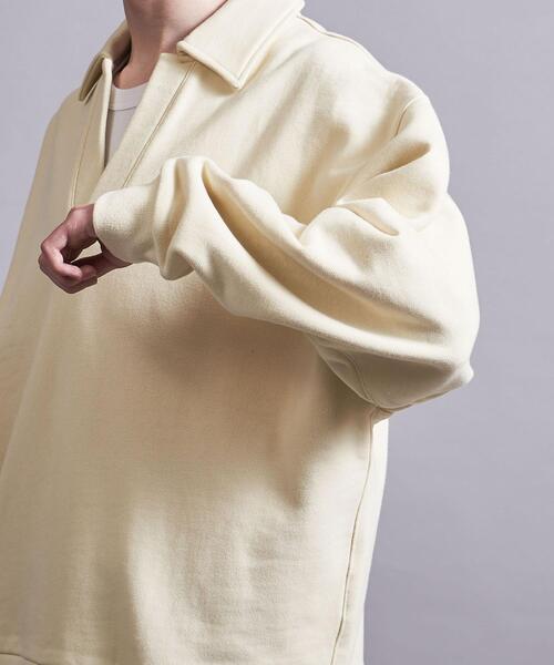 MONKEY TIME（モンキータイム）の「＜monkey time＞ F/TRY SKIPPER PL/スウェット（スウェット・メンズ・ブラウン/ナチュラル・S/M/L/XL）」の7枚目の写真