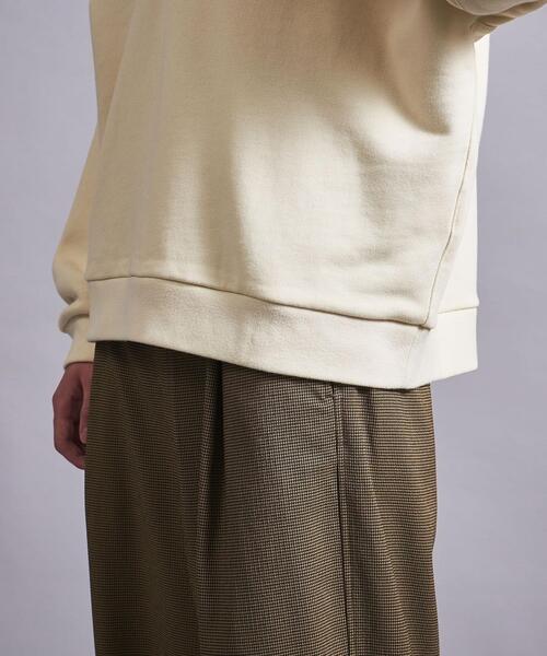 MONKEY TIME（モンキータイム）の「＜monkey time＞ F/TRY SKIPPER PL/スウェット（スウェット・メンズ・ブラウン/ナチュラル・S/M/L/XL）」の8枚目の写真