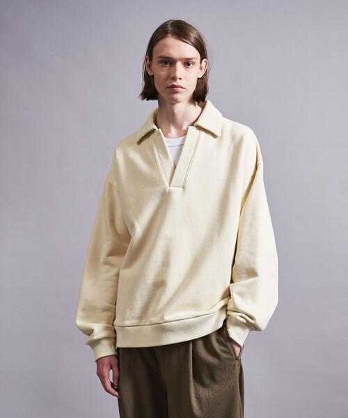 MONKEY TIME（モンキータイム）の「＜monkey time＞ F/TRY SKIPPER PL/スウェット（スウェット・メンズ・ブラウン/ナチュラル・S/M/L/XL）」の12枚目の写真