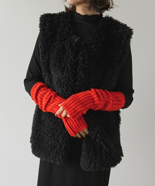 MARNI❣️アームウォーマー ダークグレー リブニット MARNI❣️アームウォーマー ダークグレー リブニット レディース
