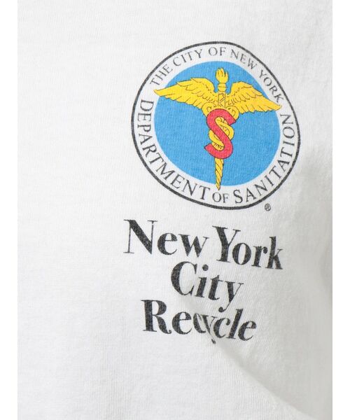 Ungrid（アングリッド）の「NY(new york city)別注 ロゴロングスリーブTee（Tシャツ/カットソー・レディース・オフホワイト/ピンク/ライトグレー・FREE）」の15枚目の写真