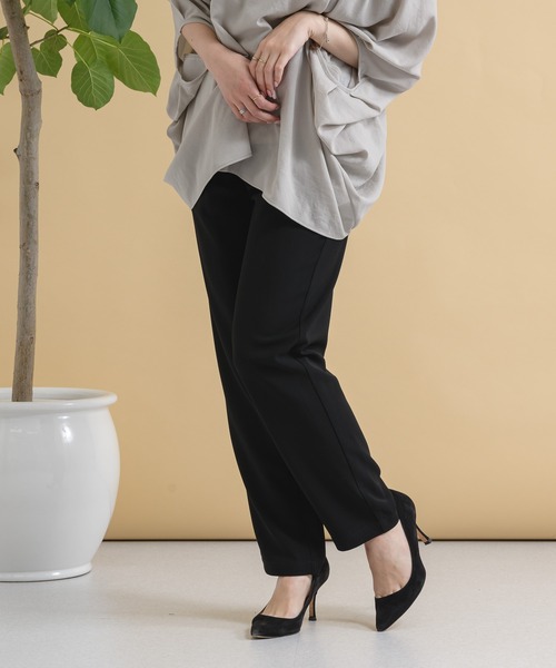 Paradise Picnic(パラダイスピクニック)の「CYAN ウエストギャザーカラーパンツ(その他パンツ・レディース・ブラック/ブルー/ピンク・FREE)」の9枚目の写真