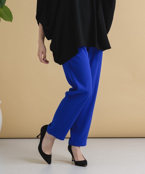 Paradise Picnic(パラダイスピクニック)の「CYAN ウエストギャザーカラーパンツ(その他パンツ・レディース・ブラック/ブルー/ピンク・FREE)」の11枚目の写真