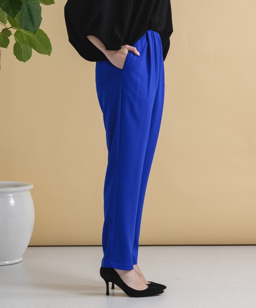 Paradise Picnic(パラダイスピクニック)の「CYAN ウエストギャザーカラーパンツ(その他パンツ・レディース・ブラック/ブルー/ピンク・FREE)」の13枚目の写真