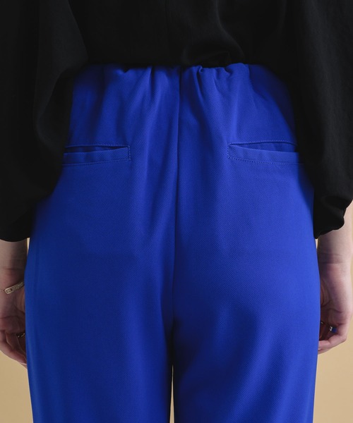 Paradise Picnic(パラダイスピクニック)の「CYAN ウエストギャザーカラーパンツ(その他パンツ・レディース・ブラック/ブルー/ピンク・FREE)」の15枚目の写真