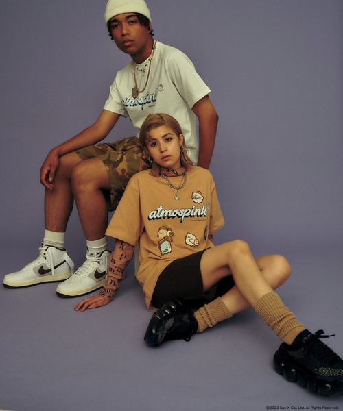 atmos pink(アトモスピンク)の「すみっコぐらし × atmos pink ビックTシャツ 【SP】(Tシャツ/カットソー・レディース・ベージュ/ホワイト・XS/S/L/M)」の5枚目の写真