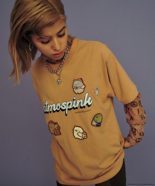 atmos pink(アトモスピンク)の「すみっコぐらし × atmos pink ビックTシャツ 【SP】(Tシャツ/カットソー・レディース・ベージュ/ホワイト・XS/S/L/M)」の22枚目の写真