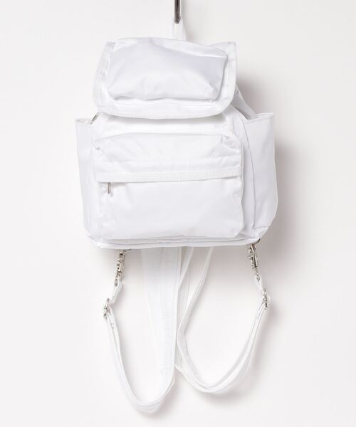 603（ロクマルサン）の「603　スーパーミニ2wayボディバッグ（バックパック/リュック・メンズ・ブラック/ホワイト・FREE）」の2枚目の写真