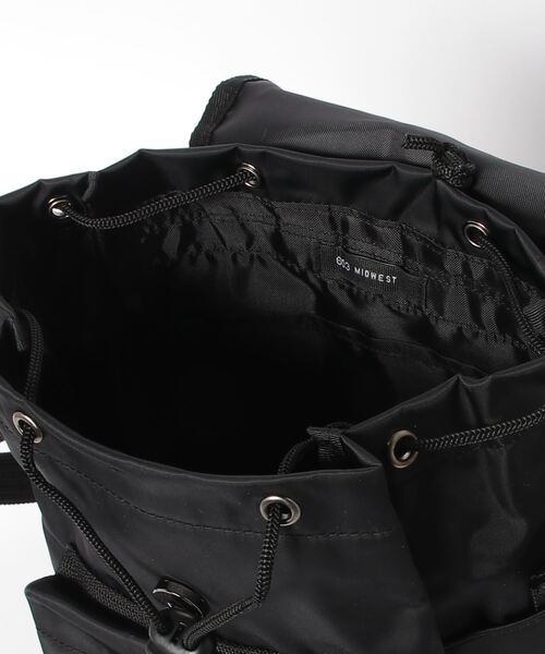 603（ロクマルサン）の「603　スーパーミニ2wayボディバッグ（バックパック/リュック・メンズ・ブラック/ホワイト・FREE）」の4枚目の写真