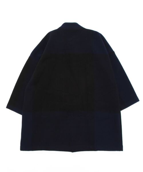 GALLEGO DESPORTES（ギャレゴデスポート）の「GALLEGO DESPORTES | ウールチェック ビッグコート MEN（その他アウター・メンズ・ブルー系その他5・LARGE/MEDIUM）」の2枚目の写真