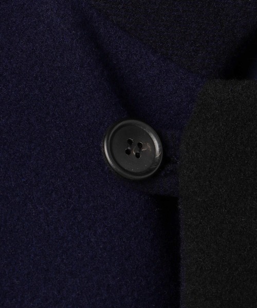 GALLEGO DESPORTES（ギャレゴデスポート）の「GALLEGO DESPORTES | ウールチェック ビッグコート MEN（その他アウター・メンズ・ブルー系その他5・LARGE/MEDIUM）」の14枚目の写真