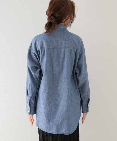 plage（プラージュ）の「○Dungaree trad シャツ（シャツ/ブラウス  