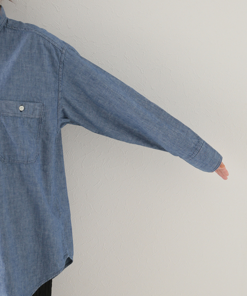 plage（プラージュ）の「○Dungaree trad シャツ（シャツ/ブラウス  