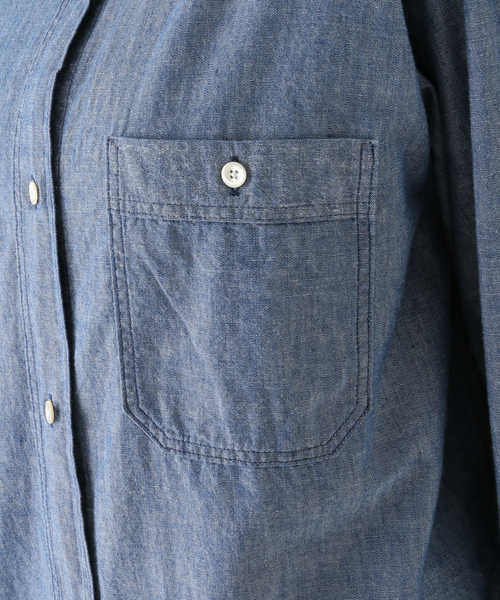 plage（プラージュ）の「○Dungaree trad シャツ（シャツ/ブラウス  