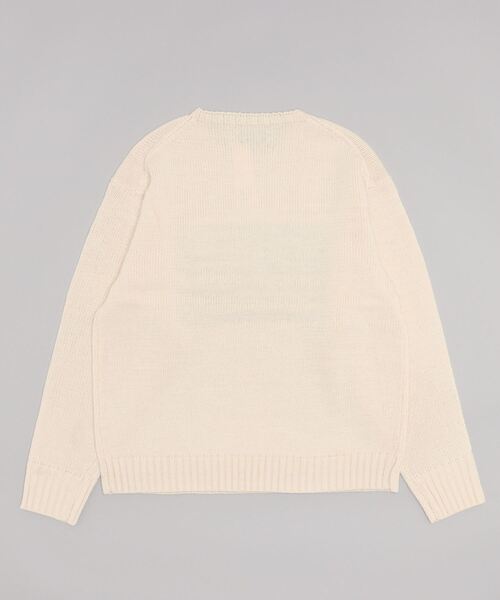 SUNNY SPORTS(サニースポーツ)の「SUNNY SPORTS GOLF / サニースポーツゴルフ FLAG CREW SWEATER 星条旗 フラッグクルーセーター ユニセックス(ニット/セーター・メンズ・ブラック/ネイビー/ホワイト・SMALL/LARGE/MEDIUM)」の4枚目の写真