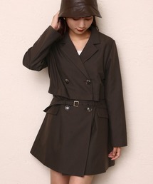 one after another NICE CLAUP | 【ジャケット/ワンピース/スカートで着れる】マルチWAYワンピースコート(テーラードジャケット)