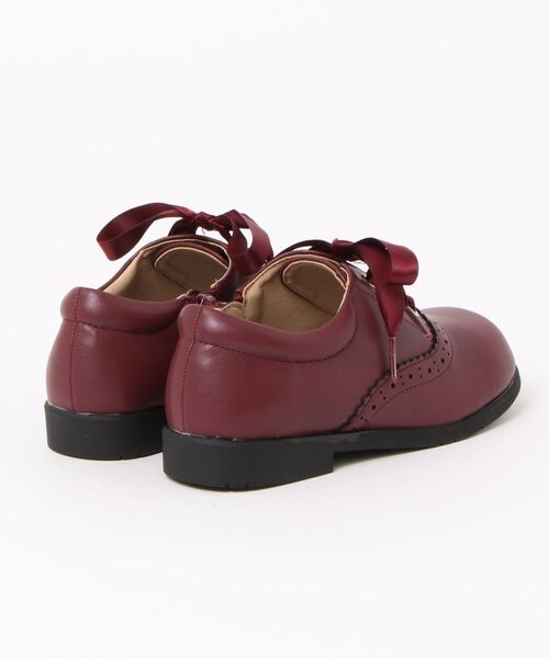 axes femme(アクシーズファム)の「レースアップドレスシューズ(ドレスシューズ・キッズ・キナリ/ワイン・LARGE/MEDIUM/X-LARGE)」の3枚目の写真