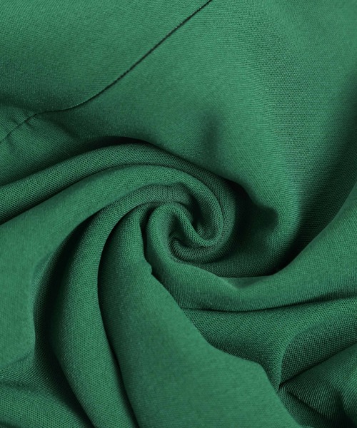 AMELY(エミリー)の「プリーツカラーワンピース(ワンピース・レディース・テラコッタ/グリーン/ベージュ/ブラック/ベージュ系その他/ライトグレー/ピンク/ネイビー・M/L)」の17枚目の写真