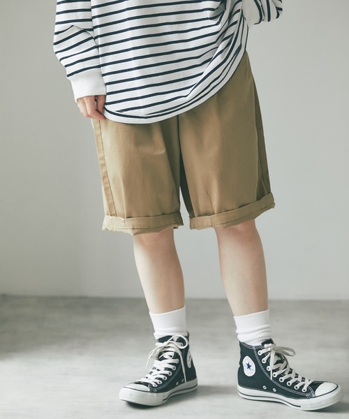 and R（アンドアール）の「サーカスショートパンツ（その他パンツ・レディース・ホワイト/ブラック/ベージュ/ライトブラウン/カーキ・FREE）」の4枚目の写真