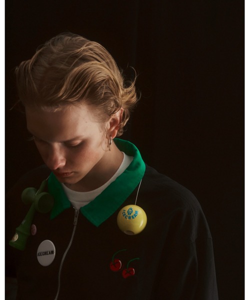 ICECREAM（アイスクリーム）の「ZIP UP BLOUSON WITH BADGE（ブルゾン 