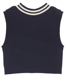 EIMY GOLF チルデンニットベスト eimy istoire エイミー