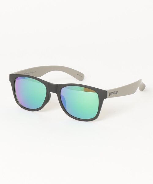 THRASHER（スラッシャー）の「THRASHER/スラッシャー キッズ サングラス GRACE K013（サングラス・キッズ・ブラック系その他2/ブラック×レッド/ブラック×ブルー/ブラック×グレー・FREE）」の2枚目の写真