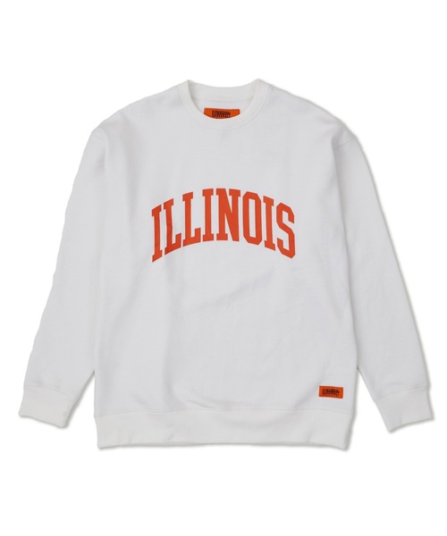 UNIVERSAL OVERALL(ユニバーサルオーバーオール)の「スウェットシャツ【SWEAT SHIRT_ILLINOIS】(スウェット・メンズ・ホワイト/モスグリーン/ヘザーグレー/ダークネイビー・XL/M/L)」の16枚目の写真