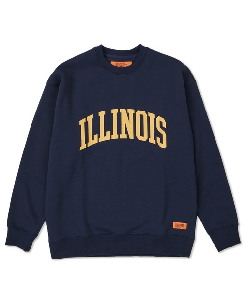 UNIVERSAL OVERALL(ユニバーサルオーバーオール)の「スウェットシャツ【SWEAT SHIRT_ILLINOIS】(スウェット・メンズ・ホワイト/モスグリーン/ヘザーグレー/ダークネイビー・XL/M/L)」の20枚目の写真