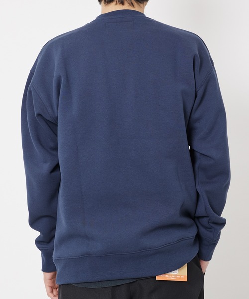 UNIVERSAL OVERALL(ユニバーサルオーバーオール)の「スウェットシャツ【SWEAT SHIRT_ILLINOIS】(スウェット・メンズ・ホワイト/モスグリーン/ヘザーグレー/ダークネイビー・XL/M/L)」の14枚目の写真