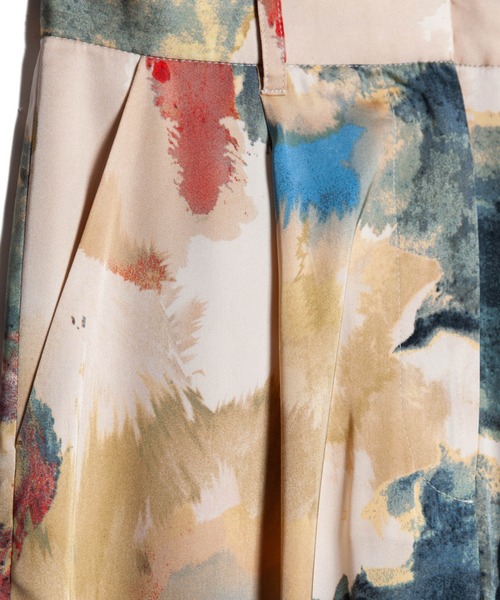 LAYMEE（レイミー）の「Richter pants / リヒターパンツ（その他パンツ・レディース・ネイビー/グリーン・FREE）」の9枚目の写真