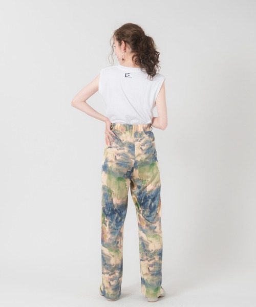 LAYMEE（レイミー）の「Richter pants / リヒターパンツ（その他パンツ・レディース・ネイビー/グリーン・FREE）」の18枚目の写真