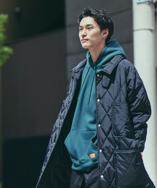 UNIVERSAL OVERALL(ユニバーサルオーバーオール)の「スウェット フーディー / パーカー 【SWEAT HOODIE】(パーカー・メンズ・マルーン/レンガ/ダークネイビー/ブラック/ダークグリーン/ホワイト/ブラウン系その他/ヘザーグレー・M/L/S/XL)」の9枚目の写真