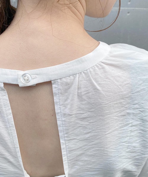 Kastane（カスタネ）の「長袖チュニック（チュニック・レディース・サックスブルー・FREE）」の9枚目の写真