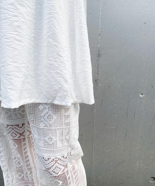 Kastane（カスタネ）の「長袖チュニック（チュニック・レディース・サックスブルー・FREE）」の7枚目の写真