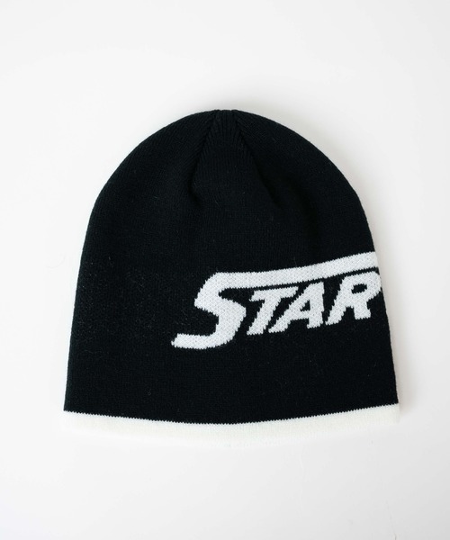 STARTER（スターター）の「∴WEGO/別注STARTER ACRYLIC BEANIE（ニットキャップ/ビーニー・メンズ・ブラック/ホワイト・FREE）」の8枚目の写真