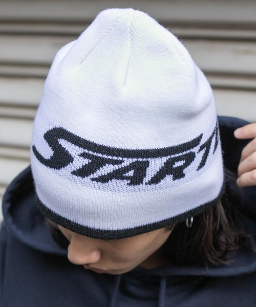 STARTER（スターター）の「∴WEGO/別注STARTER ACRYLIC BEANIE（ニットキャップ/ビーニー・メンズ・ブラック/ホワイト・FREE）」の13枚目の写真