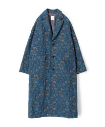 SOULEIADO（ソレイアード）の「シャンブルプリント ガウンコート
