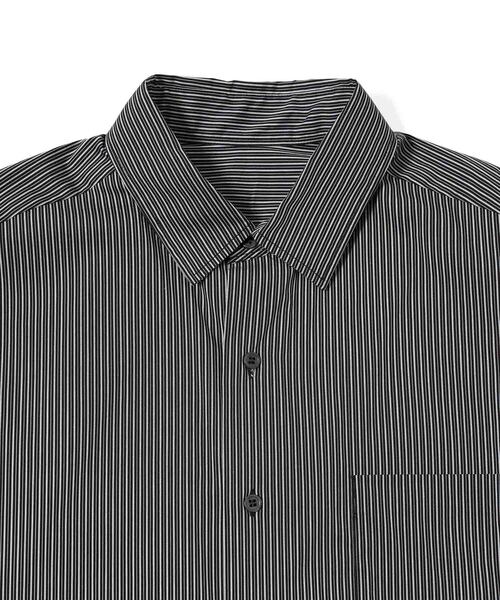 M TO R（ムウトアール）の「［BLOUSE］LONG CUFFS SHIRT（シャツ/ブラウス・レディース・ホワイト/ブラック系その他/ブルー系その他4・38/40）」の14枚目の写真