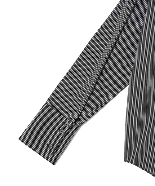 M TO R（ムウトアール）の「［BLOUSE］LONG CUFFS SHIRT（シャツ/ブラウス・レディース・ホワイト/ブラック系その他/ブルー系その他4・38/40）」の11枚目の写真