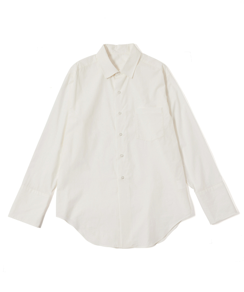 M TO R（ムウトアール）の「［BLOUSE］LONG CUFFS SHIRT（シャツ/ブラウス・レディース・ホワイト/ブラック系その他/ブルー系その他4・38/40）」の5枚目の写真