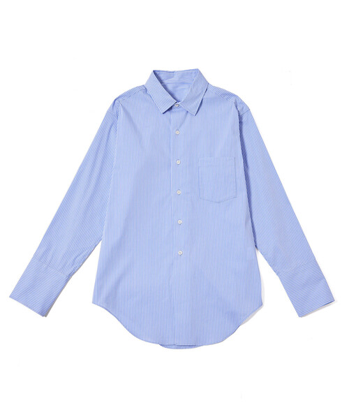 M TO R（ムウトアール）の「［BLOUSE］LONG CUFFS SHIRT（シャツ/ブラウス・レディース・ホワイト/ブラック系その他/ブルー系その他4・38/40）」の15枚目の写真