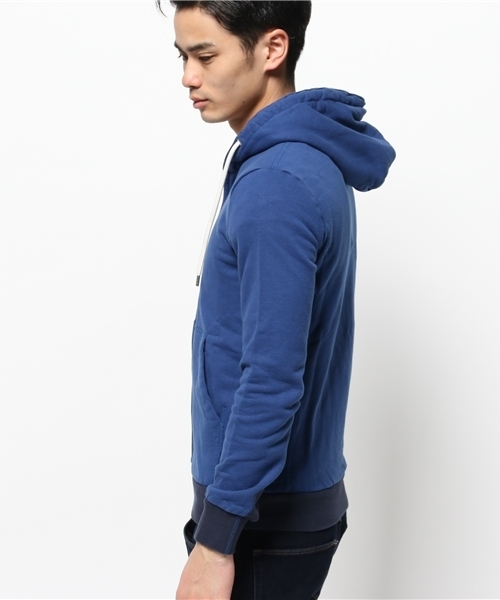 ESTNATION(エストネーション)の「AKM パーカー(パーカー・メンズ・グレー/ブルー・LARGE/MEDIUM)」の4枚目の写真