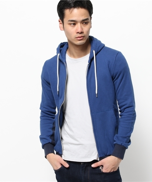 ESTNATION(エストネーション)の「AKM パーカー(パーカー・メンズ・グレー/ブルー・LARGE/MEDIUM)」の6枚目の写真