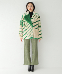 jakke（ジャッキー）の「【JAKKE/ジャッキー】RITA GREEN STRIPE