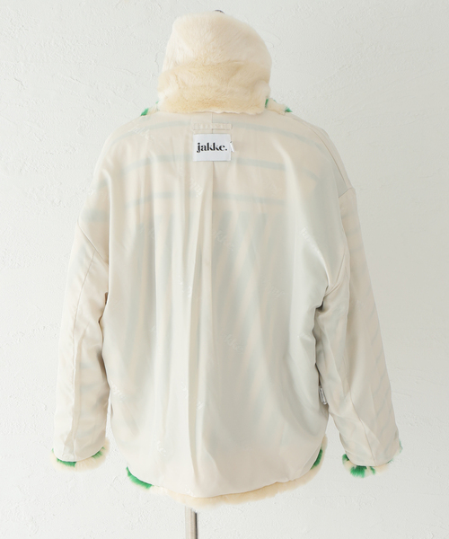 jakke（ジャッキー）の「【JAKKE/ジャッキー】RITA GREEN STRIPE