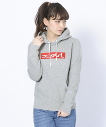X-girl | X-girl×Champion VINTAGE SWEAT PULLOVER(パーカー)