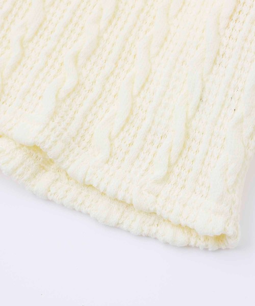 X-girl（エックスガール）の「LAYERED 2PCS TOPS（ニット/セーター・レディース・ブラック/ネイビー/オフホワイト・M/S）」の14枚目の写真